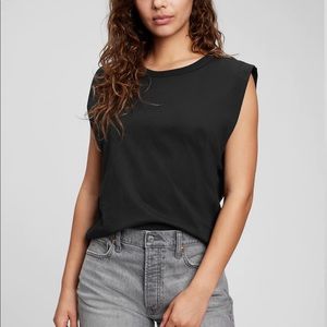 Gap sleeveless muscle tanks black and white set XL Tall